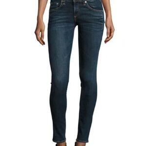rag & bone Dark Blue Skinny Jeans